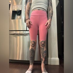 Women’s pink biker shorts